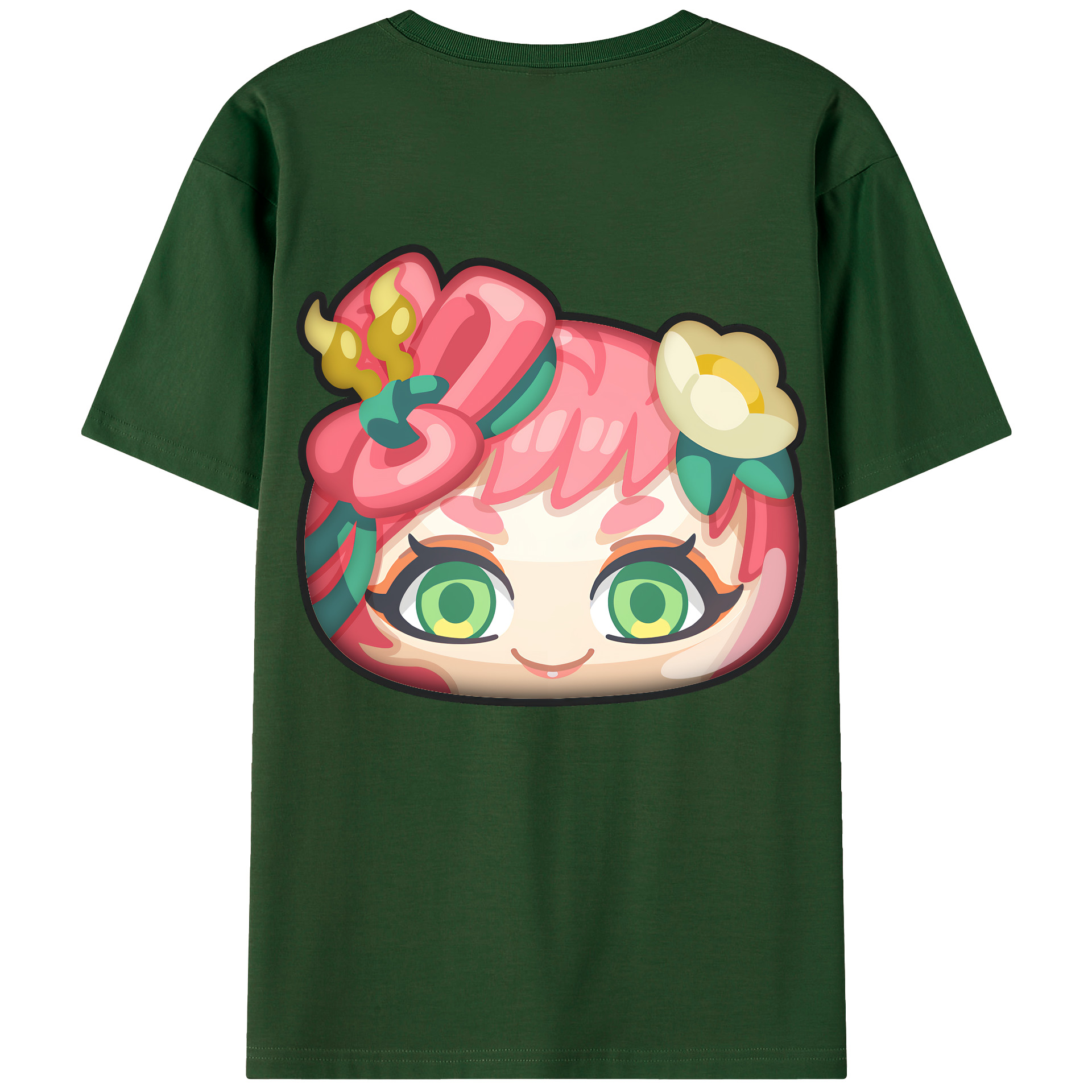 （画像用） 妖怪ウォッチ Yo-kai Watch 綿100％半袖Tシャツ（背面プリント）